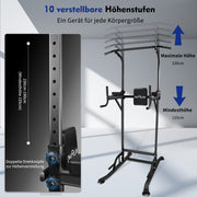 DH FitLife Power Tower Dip Station