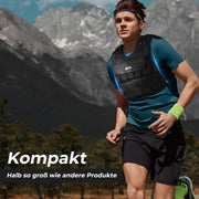 DH FitLife Verstellbare Gewichtsweste 10kg/20kg Kompakt u. Stabil zum Muskelaufbau u. Krafttraining