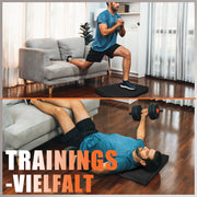 DH Fitlife Premium Balance Pad – Ideal für Gleichgewichtstraining, Yoga & Pilates | Stabilitätskissen für Physiotherapie & Fitness BLACK XL