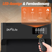DH FitLife Walking Pad TÜV geprüft 1-6km/h mit 6% Steigung