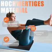 DH Fitlife Premium Balance Pad – Ideal für Gleichgewichtstraining, Yoga & Pilates | Stabilitätskissen für Physiotherapie & Fitness BLACK XL
